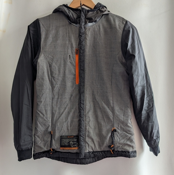 Icebreaker MerinoLOFT Black Wool Insulated Hooded Puffer Jacket - XS - Picture 12 of 15